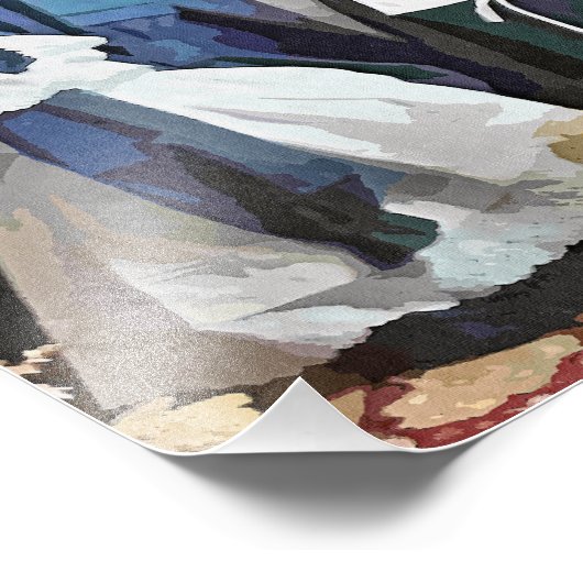 VIKTORIANISCHES ENGLAND FOTODRUCK (Ecke)