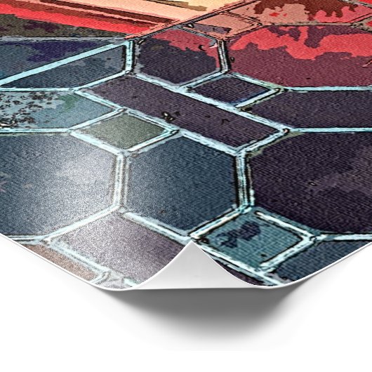 VIKTORIANISCHES ENGLAND FOTODRUCK (Ecke)