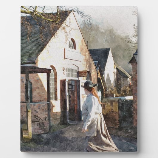 VIKTORIANISCHES ENGLAND FOTOPLATTE (Vorderseite)