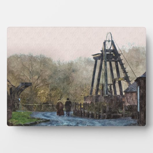 VIKTORIANISCHES ENGLAND FOTOPLATTE (Vorderseite)