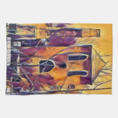 VIKTORIANISCHES ENGLAND-GEBÄUDE GESCHIRRTUCH (Horizontal)