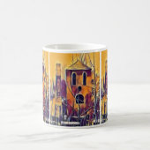 VIKTORIANISCHES ENGLAND-GEBÄUDE KAFFEETASSE (Mittel)