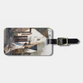 VIKTORIANISCHES ENGLAND GEPÄCKANHÄNGER (Vorderseite horizontal)