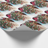 VIKTORIANISCHES ENGLAND GESCHENKPAPIER (Ecke)