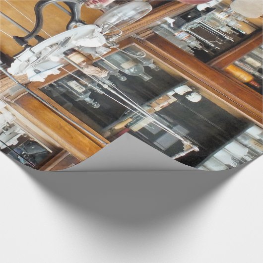 VIKTORIANISCHES ENGLAND GESCHENKPAPIER (Ecke)