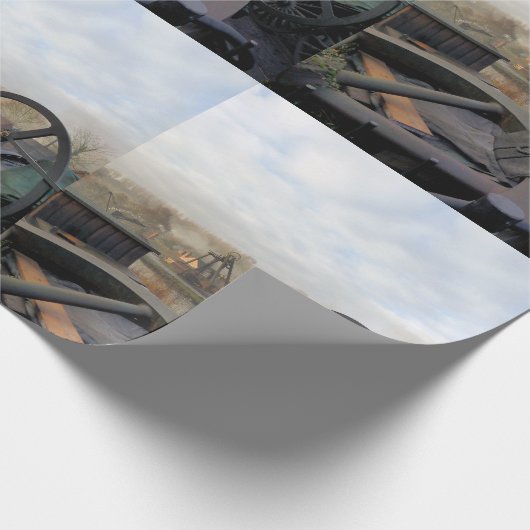 VIKTORIANISCHES ENGLAND GESCHENKPAPIER (Ecke)