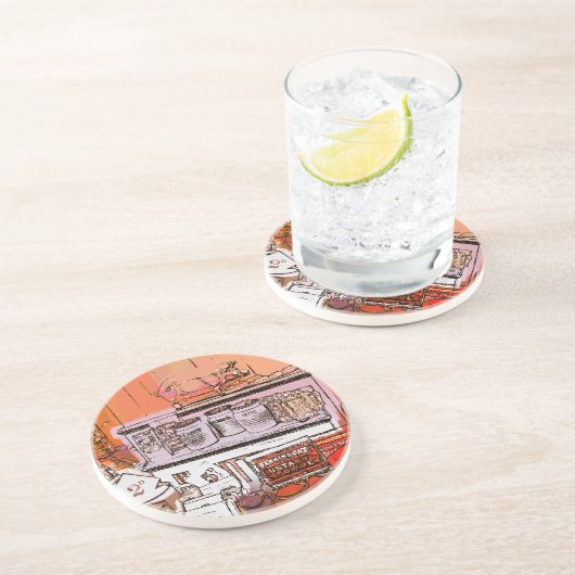 VIKTORIANISCHES ENGLAND GETRÄNKEUNTERSETZER (Seite)