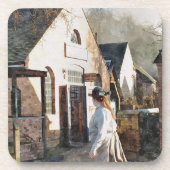 VIKTORIANISCHES ENGLAND GETRÄNKEUNTERSETZER (Vorderseite)