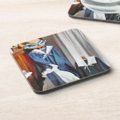 VIKTORIANISCHES ENGLAND GETRÄNKEUNTERSETZER (Linke Seite)