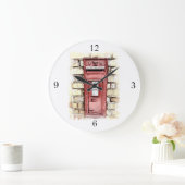 VIKTORIANISCHES ENGLAND GROßE WANDUHR (Zuhause)