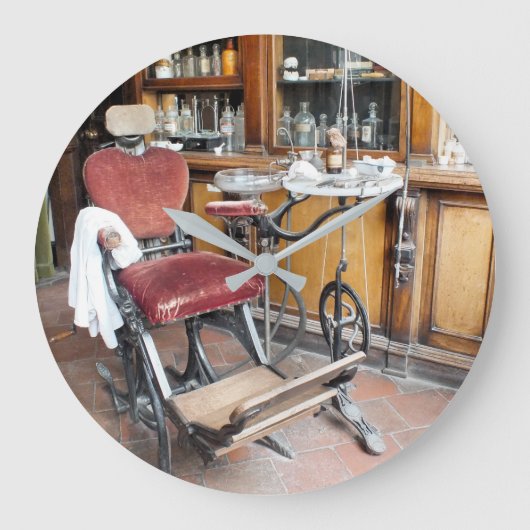 VIKTORIANISCHES ENGLAND GROßE WANDUHR (Vorderseite)