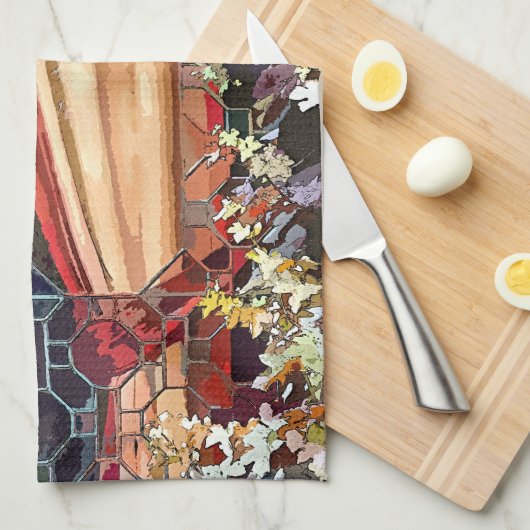 VIKTORIANISCHES ENGLAND HANDTUCH (Viertel Falte)