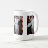 VIKTORIANISCHES ENGLAND KAFFEETASSE (VorderseiteRechts)