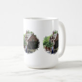 VIKTORIANISCHES ENGLAND KAFFEETASSE (VorderseiteRechts)