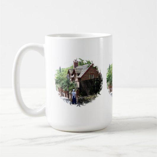 VIKTORIANISCHES ENGLAND KAFFEETASSE (Links)