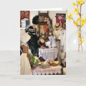 VIKTORIANISCHES ENGLAND KARTE (Gelbe Blume)