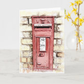 VIKTORIANISCHES ENGLAND KARTE (Gelbe Blume)