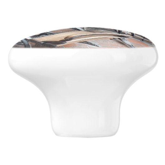 VIKTORIANISCHES ENGLAND KERAMIKKNAUF (Seitenansicht)