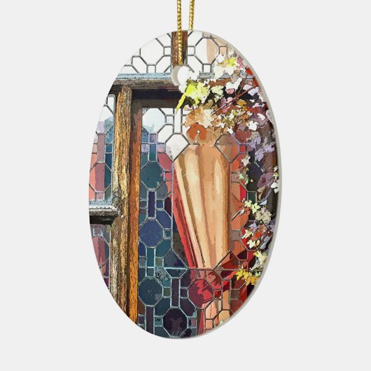 VIKTORIANISCHES ENGLAND KERAMIKORNAMENT (Links)