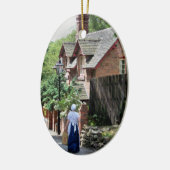 VIKTORIANISCHES ENGLAND KERAMIKORNAMENT (Links)