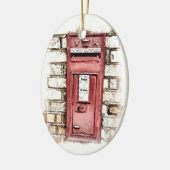 VIKTORIANISCHES ENGLAND KERAMIKORNAMENT (Links)