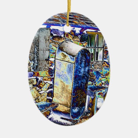 VIKTORIANISCHES ENGLAND KERAMIKORNAMENT (Vorne)