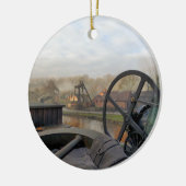 VIKTORIANISCHES ENGLAND KERAMIKORNAMENT (Links)