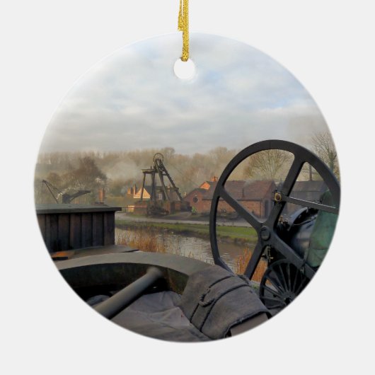 VIKTORIANISCHES ENGLAND KERAMIKORNAMENT (Hinten)