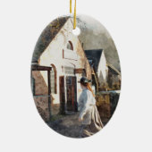 VIKTORIANISCHES ENGLAND KERAMIKORNAMENT (Hinten)