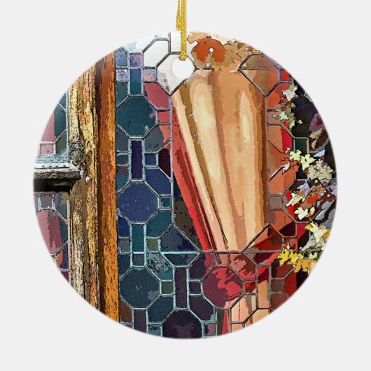 VIKTORIANISCHES ENGLAND KERAMIKORNAMENT (Hinten)