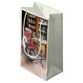 VIKTORIANISCHES ENGLAND KLEINE GESCHENKTÜTE (Vorderseite Schrägansicht)