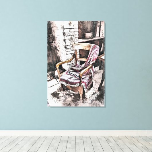 VIKTORIANISCHES ENGLAND LEINWANDDRUCK (Insitu (Holzboden))