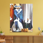 VIKTORIANISCHES ENGLAND LEINWANDDRUCK (Insitu (Wohnzimmer))