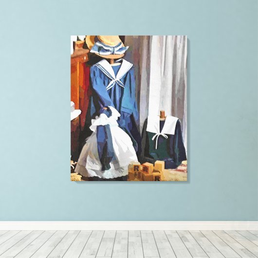 VIKTORIANISCHES ENGLAND LEINWANDDRUCK (Insitu (Holzboden))