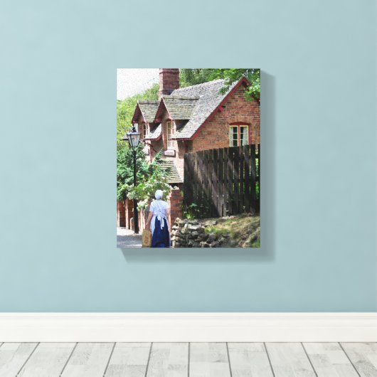 VIKTORIANISCHES ENGLAND LEINWANDDRUCK (Insitu (Holzboden))