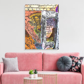 VIKTORIANISCHES ENGLAND LEINWANDDRUCK (Insitu (Wohnzimmer))