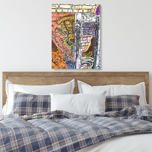 VIKTORIANISCHES ENGLAND LEINWANDDRUCK (Insitu (Schlafzimmer))