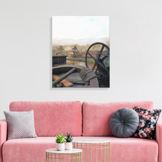 VIKTORIANISCHES ENGLAND LEINWANDDRUCK (Insitu (Wohnzimmer))