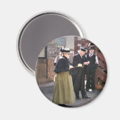 VIKTORIANISCHES ENGLAND MAGNET (Vorderseite/Rückseite)