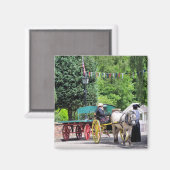 VIKTORIANISCHES ENGLAND MAGNET (Vorderseite/Rückseite)