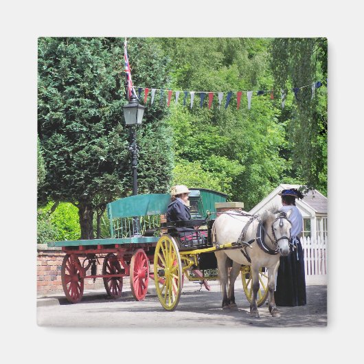 VIKTORIANISCHES ENGLAND MAGNET (Vorne)