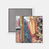 VIKTORIANISCHES ENGLAND MAGNET (Vorderseite/Rückseite)