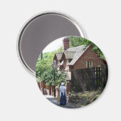 VIKTORIANISCHES ENGLAND MAGNET (Vorderseite/Rückseite)