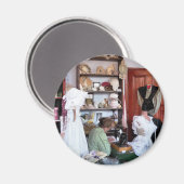 VIKTORIANISCHES ENGLAND MAGNET (Vorderseite/Rückseite)