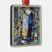 VIKTORIANISCHES ENGLAND ORNAMENT AUS METALL (Rechts)