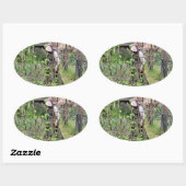 VIKTORIANISCHES ENGLAND OVALER AUFKLEBER (Blatt)