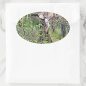 VIKTORIANISCHES ENGLAND OVALER AUFKLEBER (Tasche)