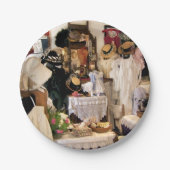 VIKTORIANISCHES ENGLAND PAPPTELLER (Vorderseite)