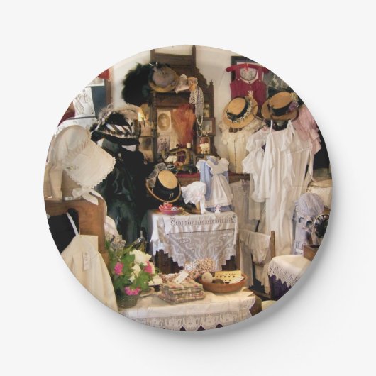 VIKTORIANISCHES ENGLAND PAPPTELLER (Vorderseite)