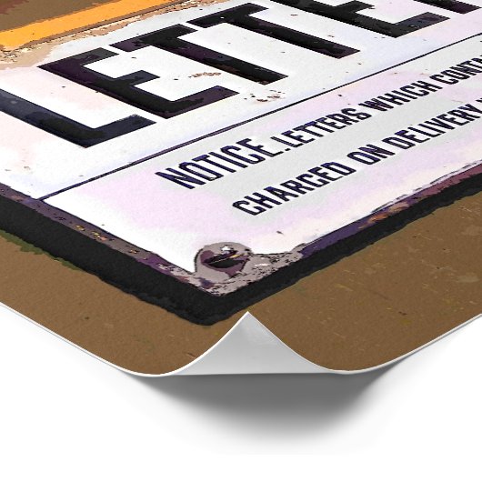 VIKTORIANISCHES ENGLAND POSTER (Ecke)